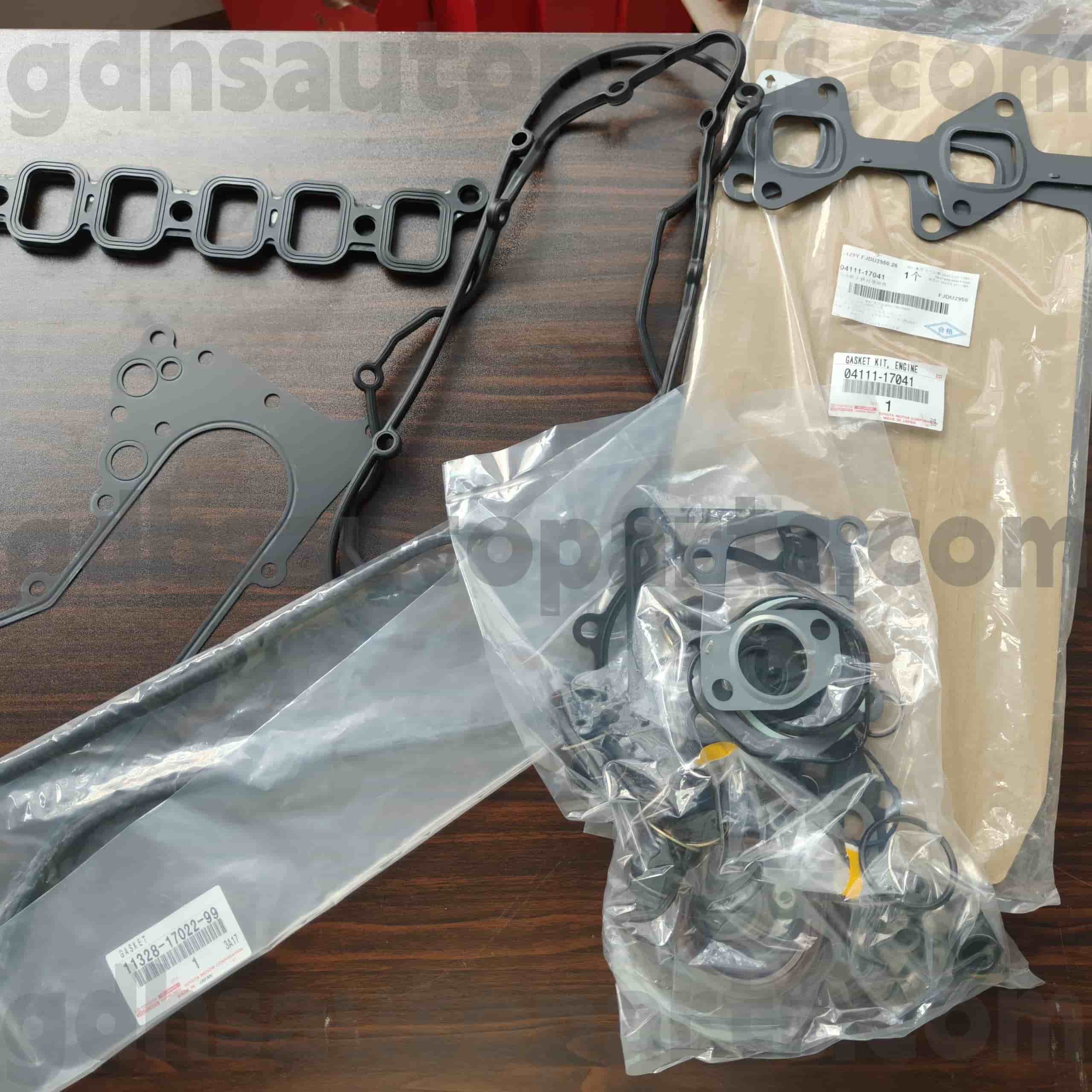 041111-17041 Toyota Orijinal hissələri Mühərriki Land Cruiser, sahil gəmisi, Land Cruiser Van üçün