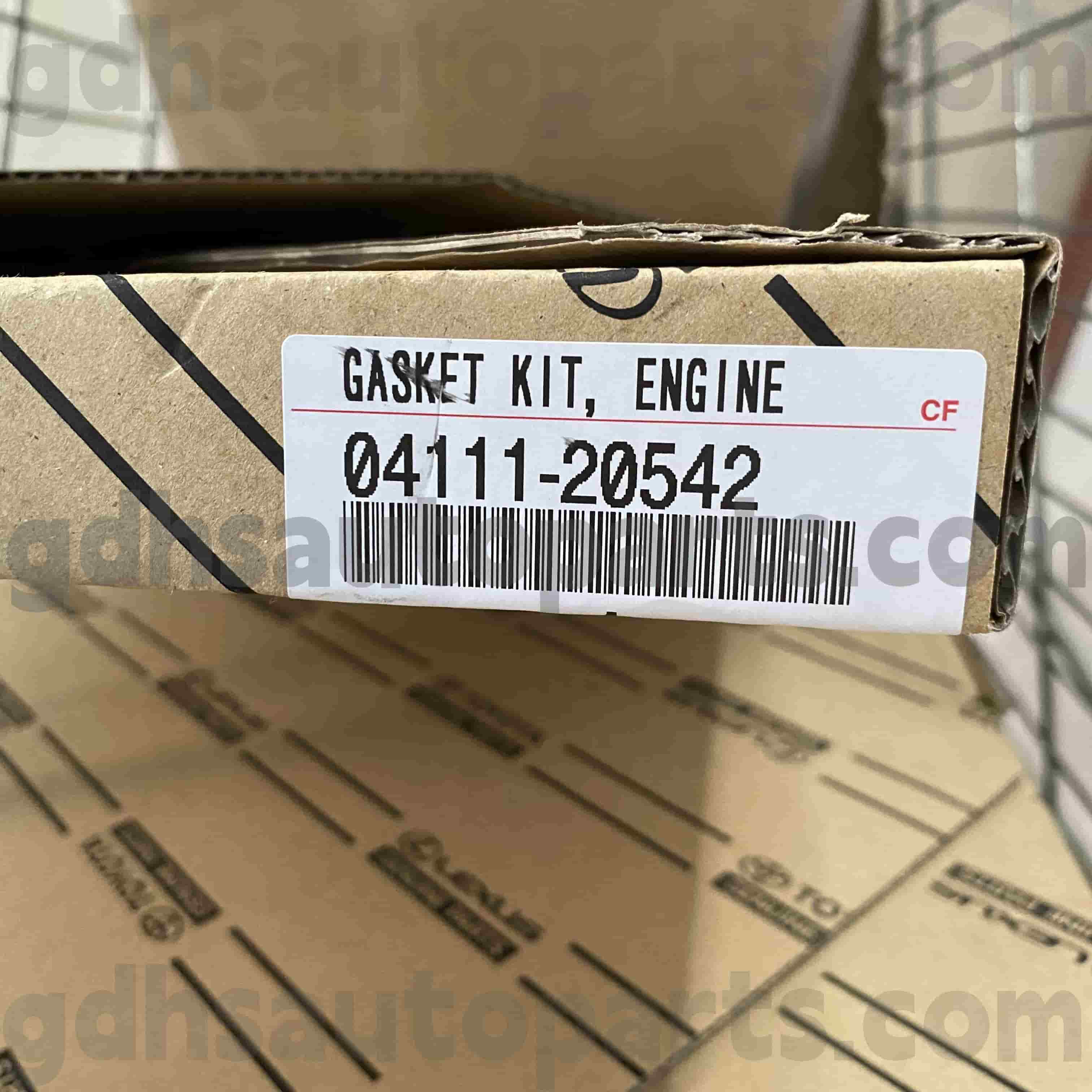 04111-20542 Toyota Orijinal hissələri Mühərriki Overhaul dəsti, Alphard G / V