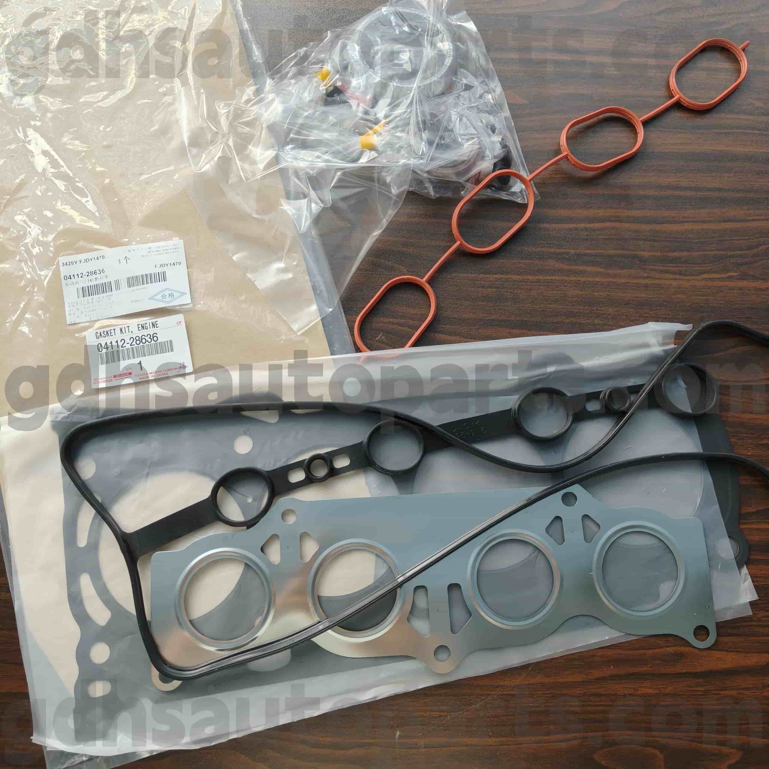 04112-28636 Toyota Orijinal hissələri Mühərriki Tune-Up üçün Tune-Up Kit