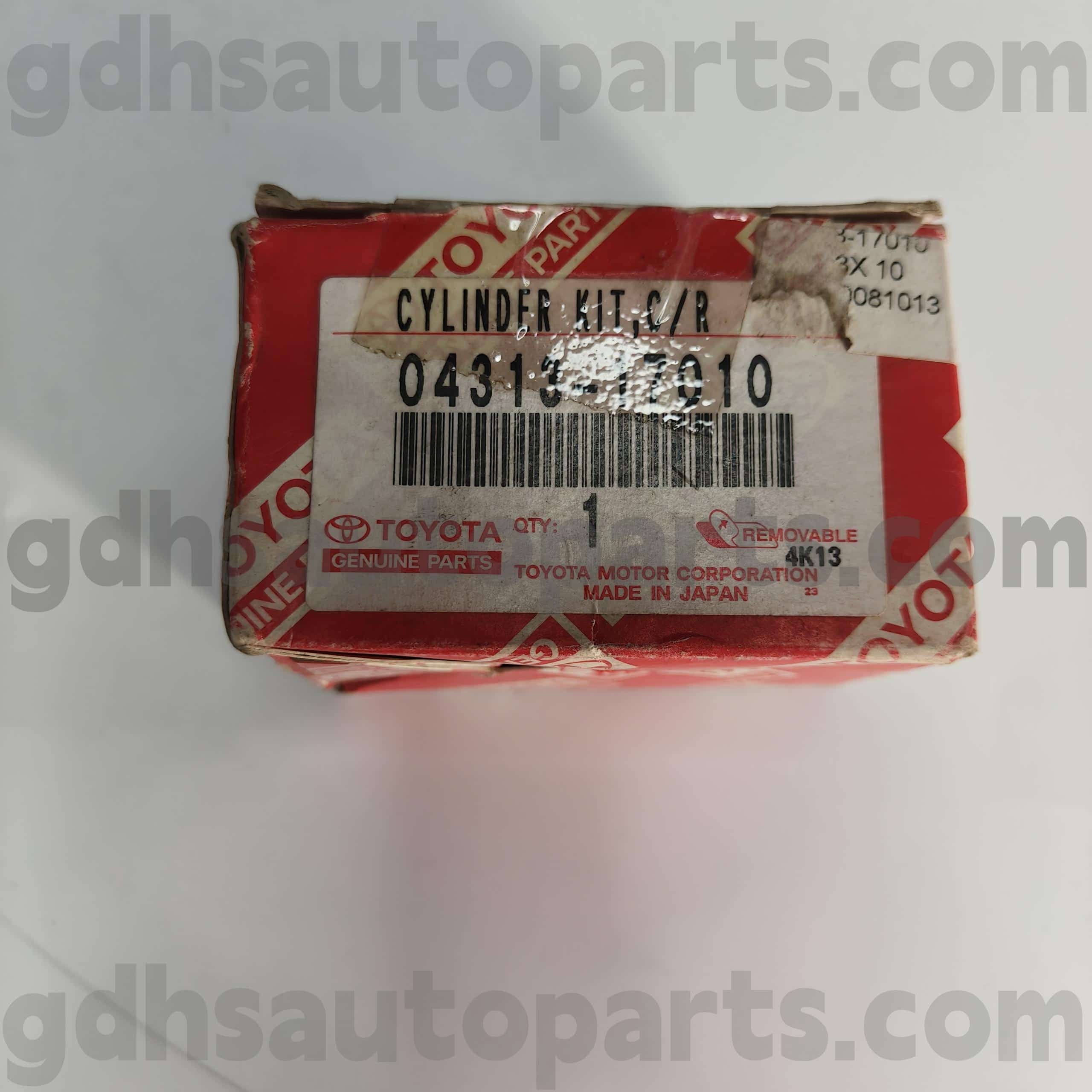 04313-17010 Toyota Orijinal hissələri Clutch qul silindrli təmir dəsti Camry (YAP) şassisi yoxdur. CDE120