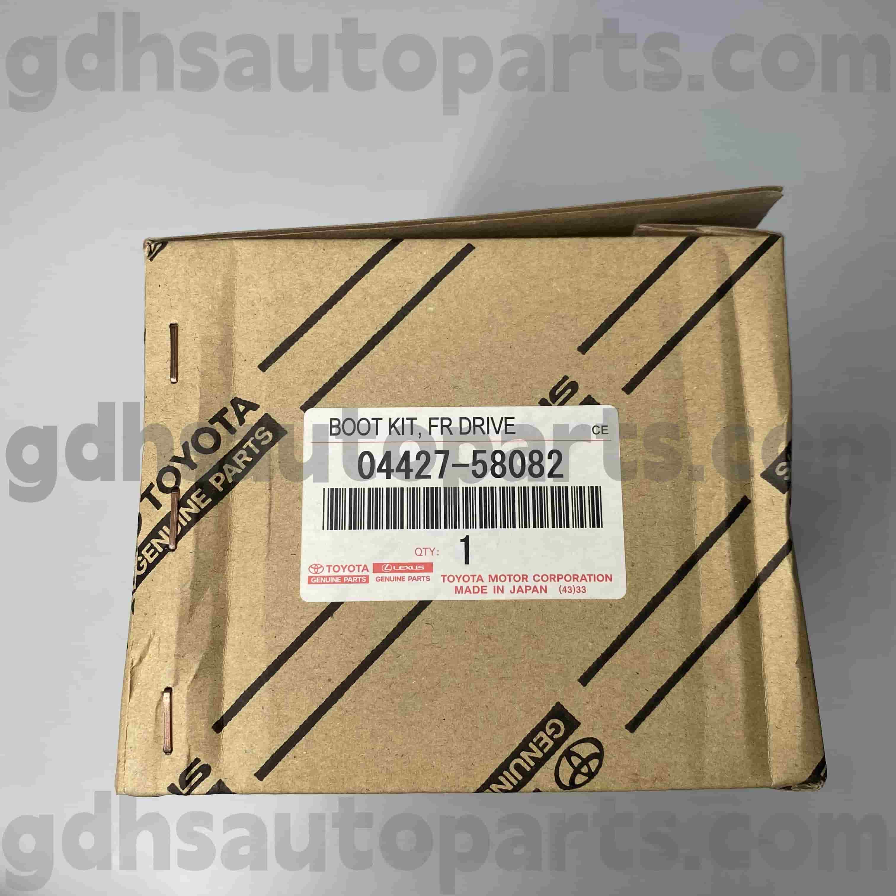 04427-58082 Toyota Orijinal hissələri Ön Sərnişin-Side CV ÇOX ƏMƏK ŞƏXSİ NO. GGH30