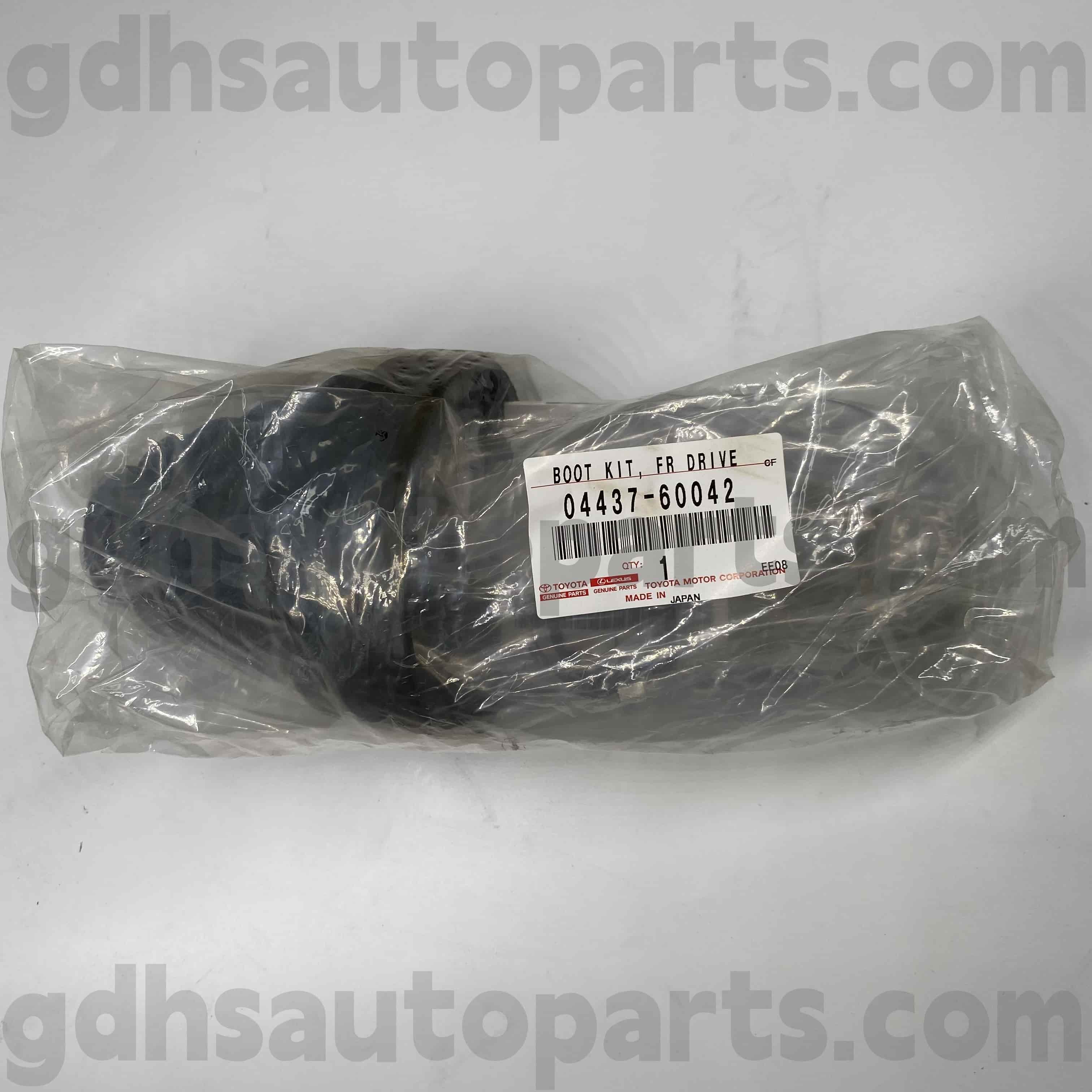 04437-60042 Toyota Orijinal hissələri Sürücü tərəfi ön daxili CV şassi üçün birgə açılış dəsti. Trj120