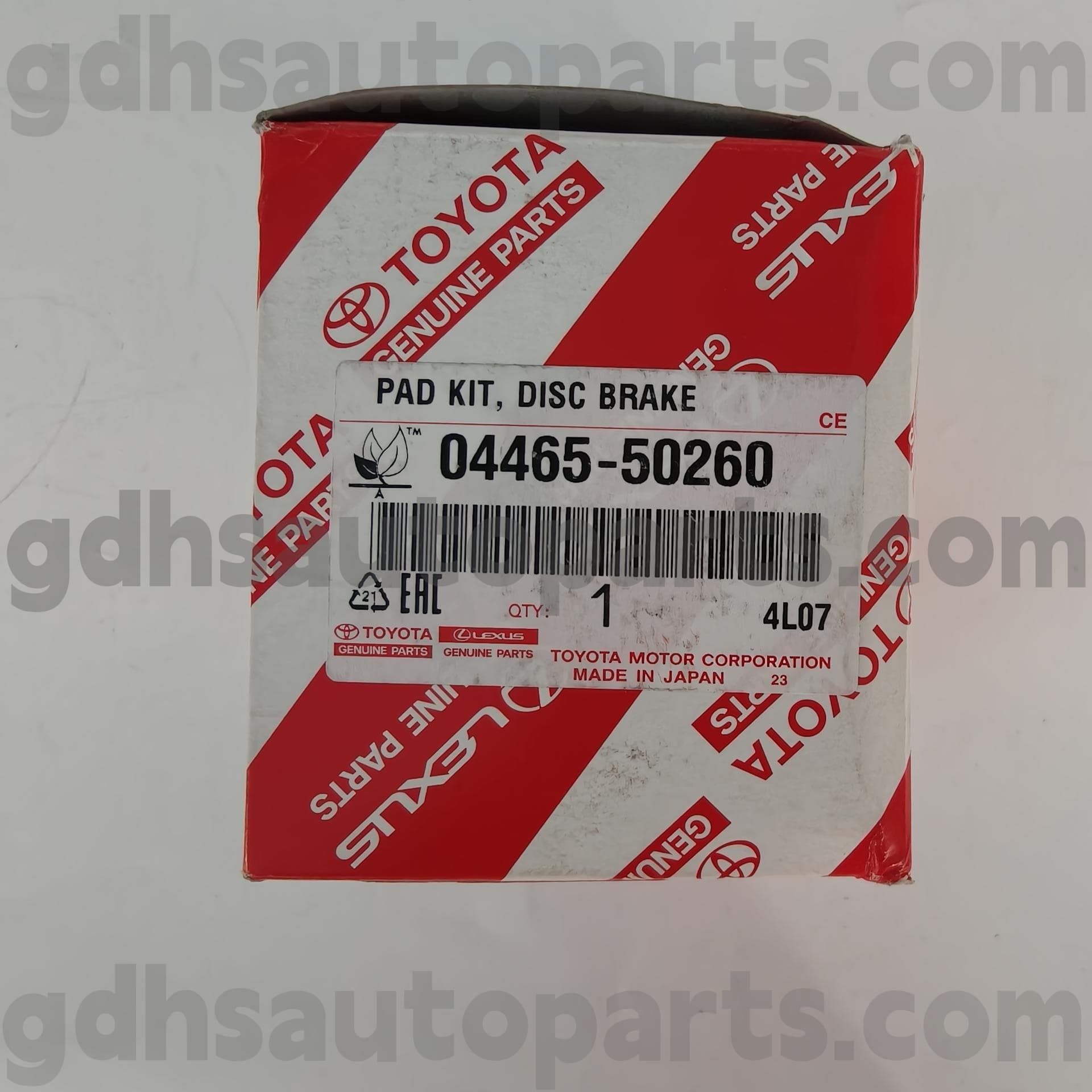 04465-50260 Toyota Orijinal hissələri LS460 / 460L, LS600H / 600HL Chassis No üçün Cəbhə padşahları. USF4 # UVF4 #