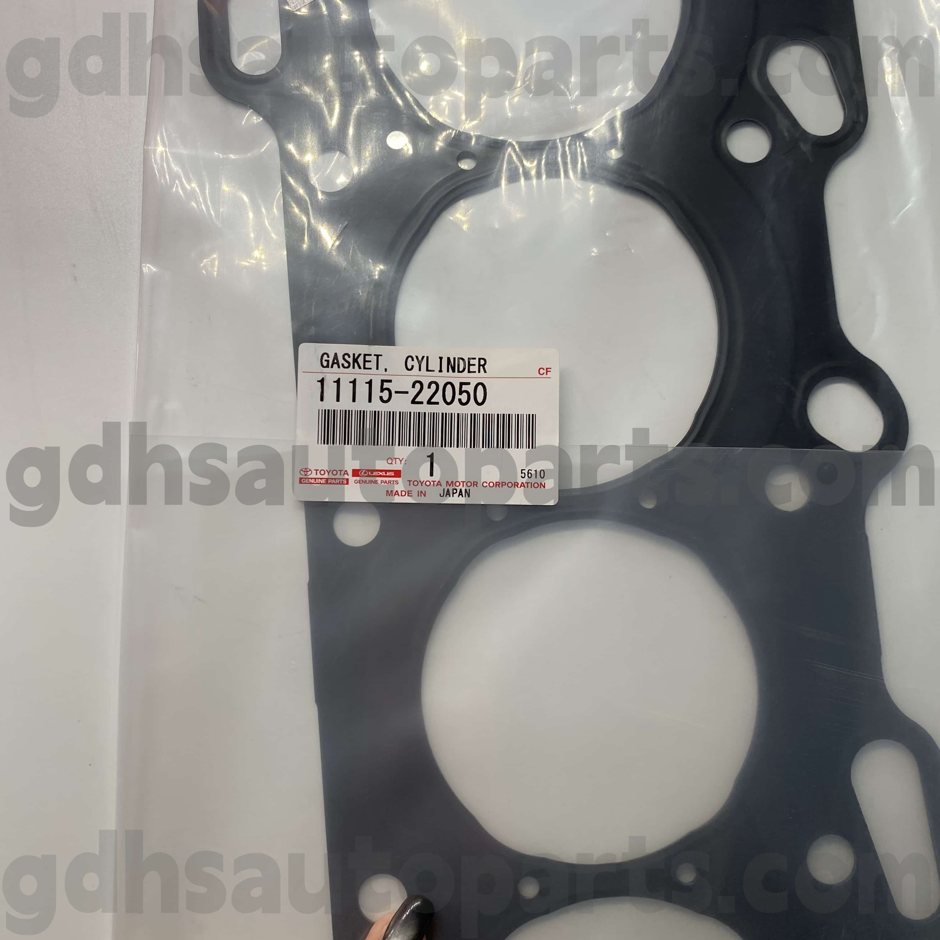 11115-22050 Toyota Orijinal Parçaları Silindr Celica, Corolla Chassis No üçün rezin üzüyü əhatə edir. 3zzfe, 4zzfe..zze12 #.