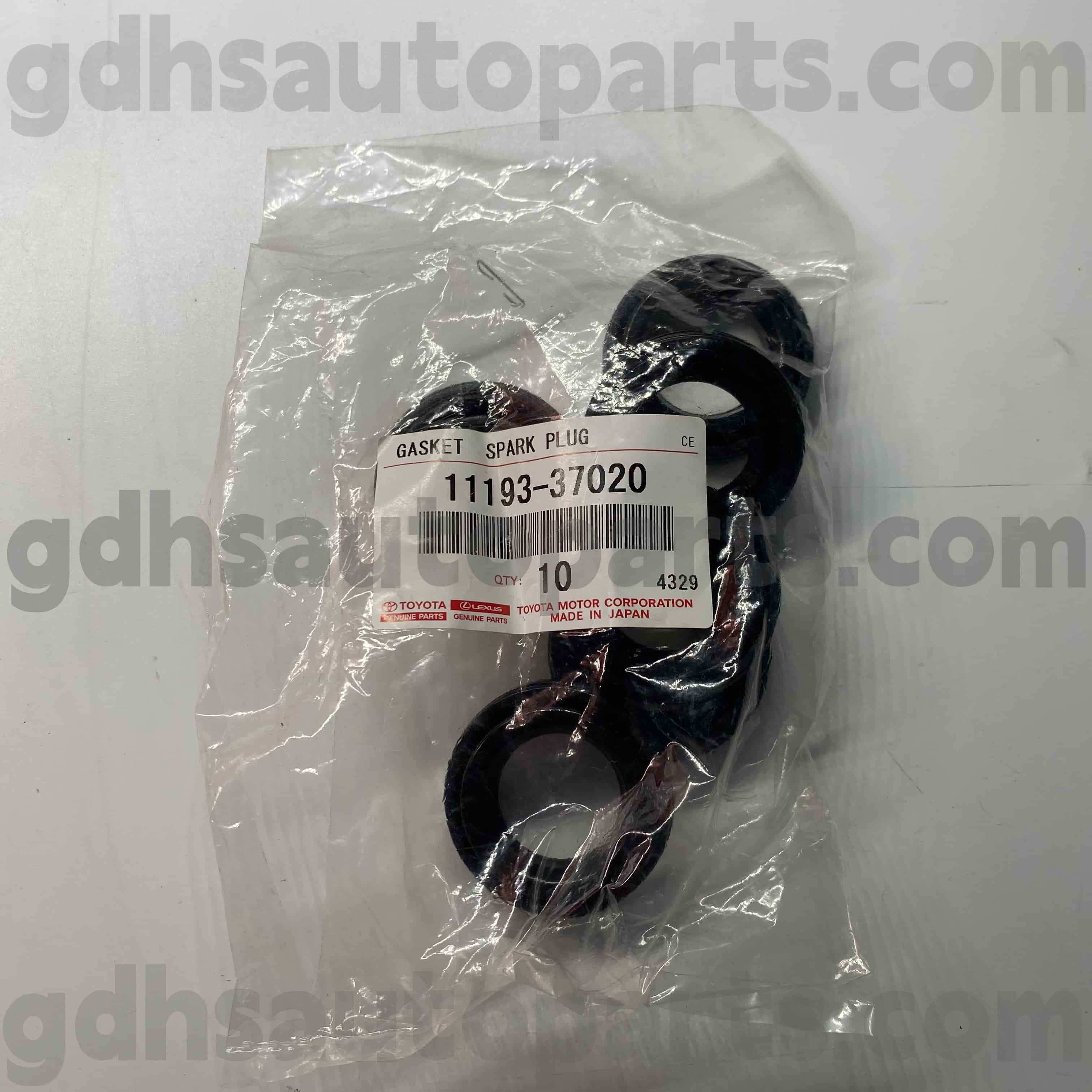 11193-37020 Toyota Orijinal hissələri, Corolla, Corolla, yeni model şassisi No üçün qığılcım pug rezin üzüyü. ZRE120 ZRE152 ZSP9 #
