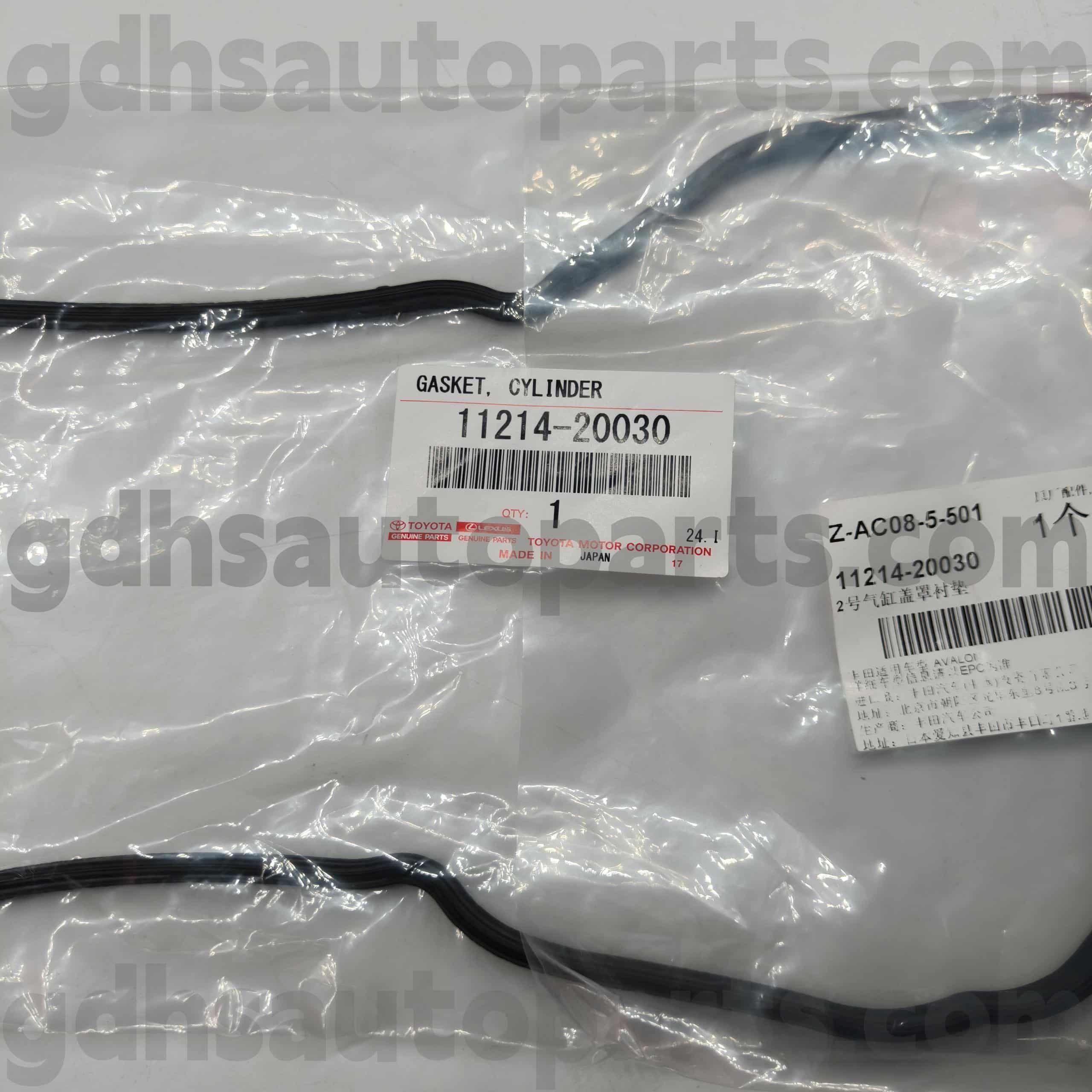 11214-20030 Toyota Orijinal Ehtiyat hissələri KLUGER HV，HARRIER，LEXUS ES300 Şassi NO.MCU35 MCV30 MNH10 üçün Sol Valf Qapağı Qapağı