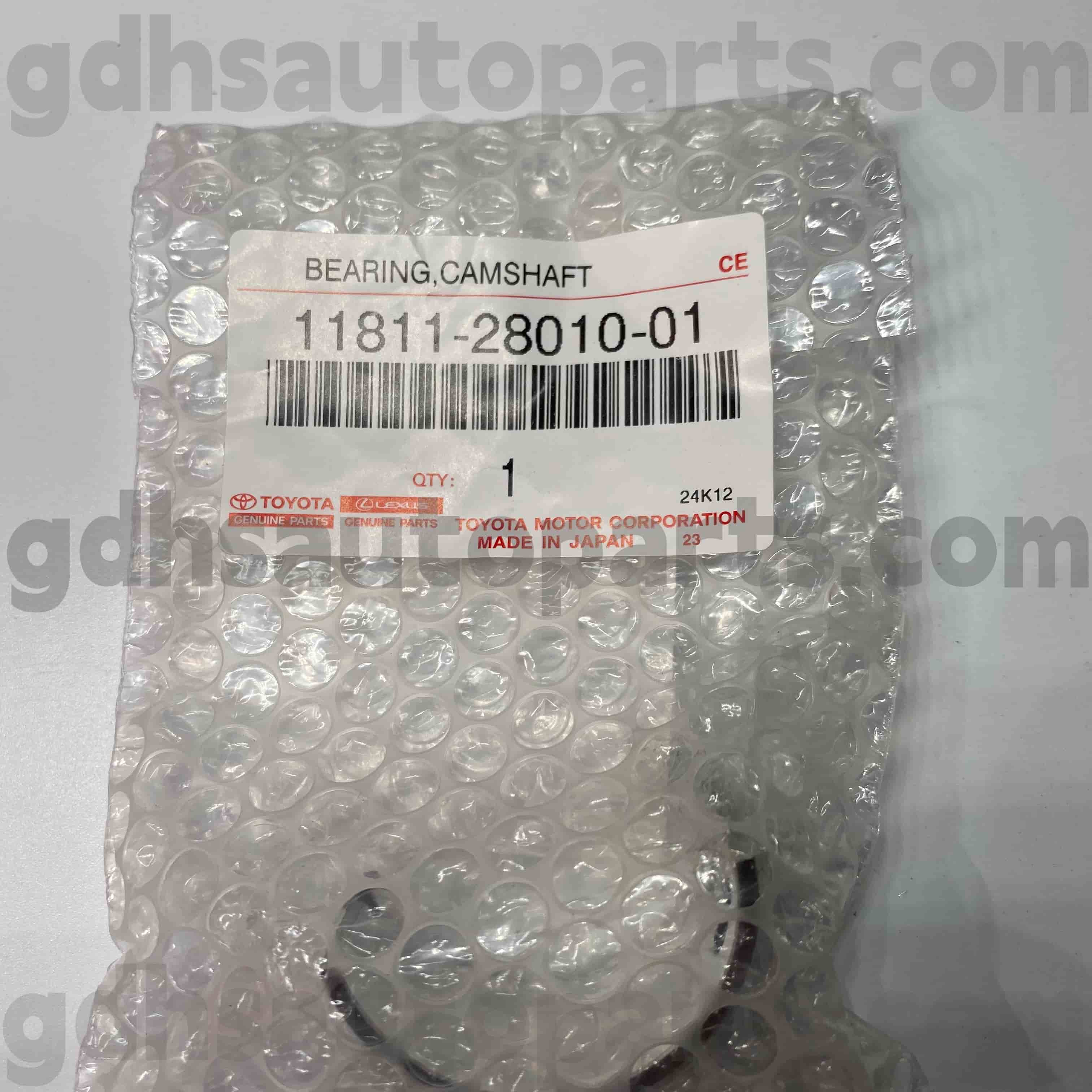 11811-28010-01 AVENSIS, RAV4, CAMRY Şassi NO.2AZFE ACU2# üçün Toyota Orijinal Hissələri Eksantrik Mili Yastıqları