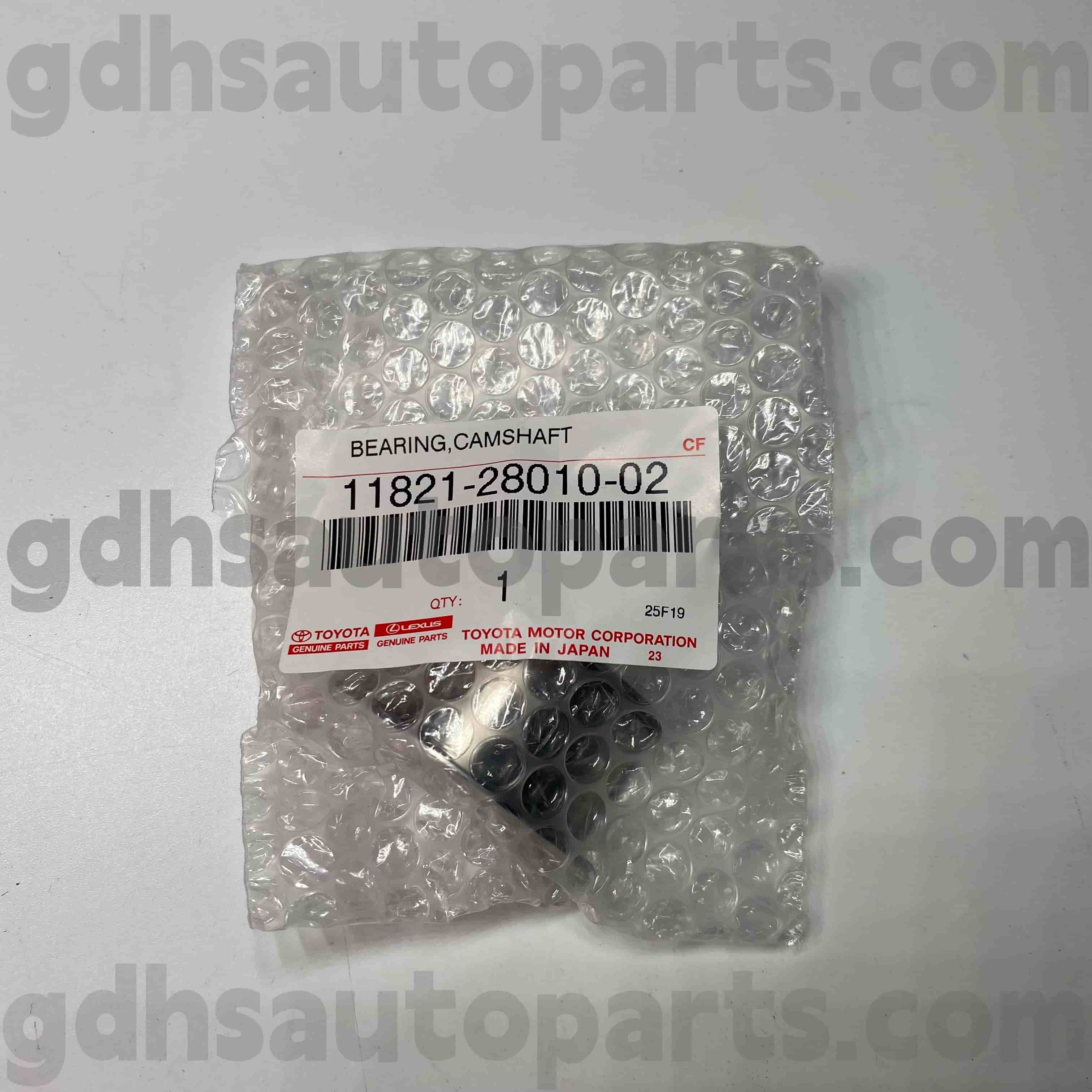 11821-28010-02 Toyota Orijinal Hissələri AVENSIS, RAV4, TACOMA Şassi NO.ACV# ACR# GRJ üçün eksantrik mili podşipnikləri