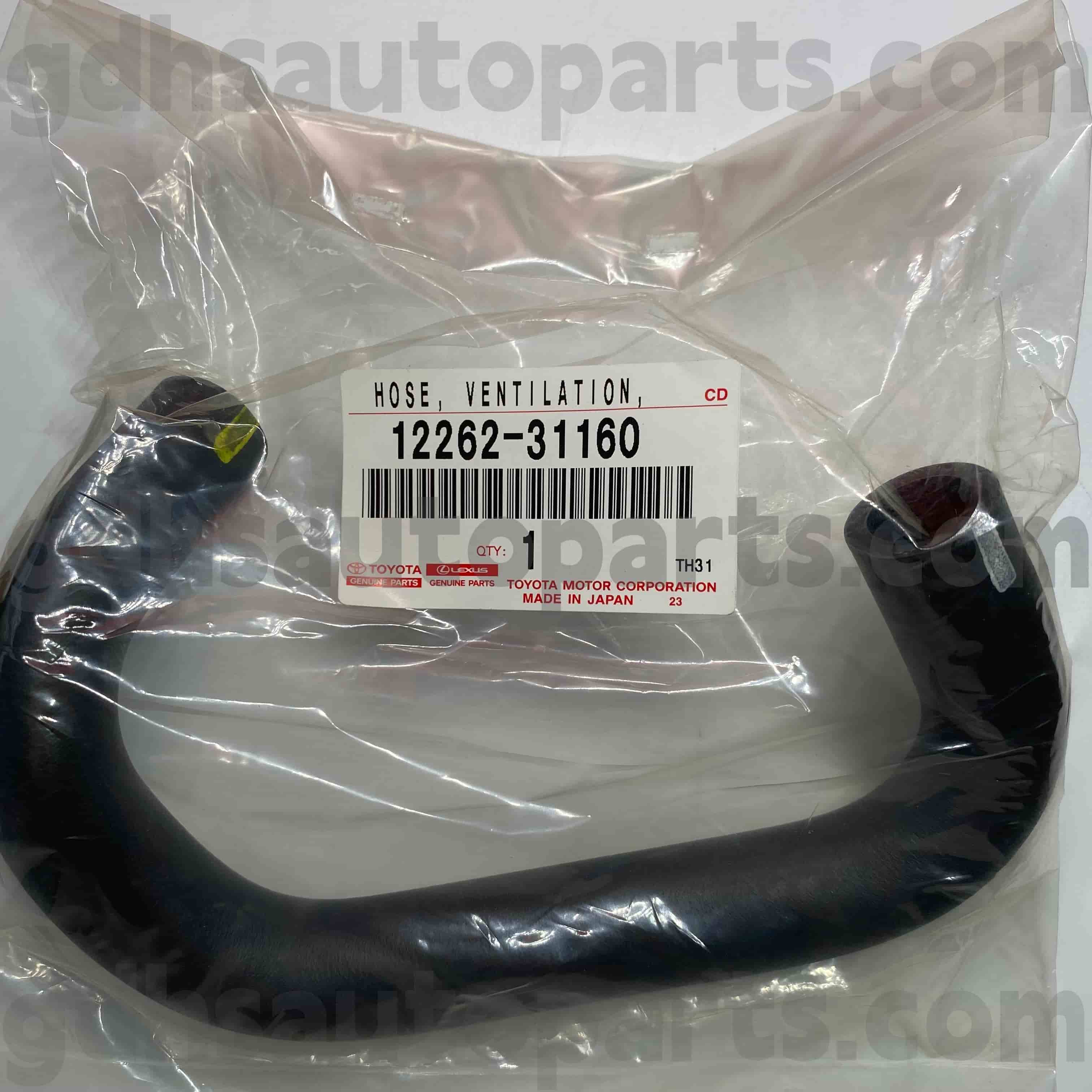 12262-31160 LAND CRUISER Şassi NO.GRJ200 üçün Toyota Orijinal Hissələri Egzoz Borusu