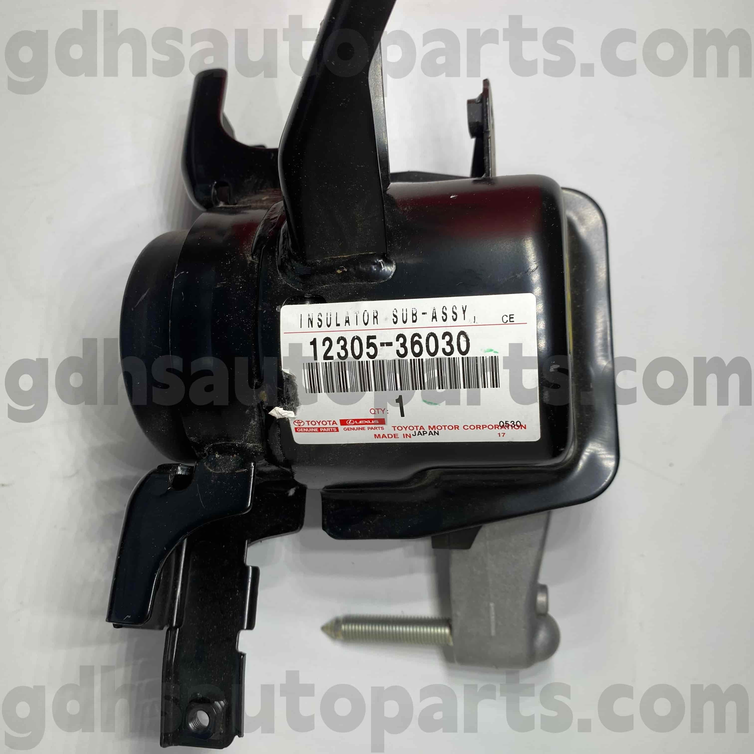 12305-36030 Toyota Orijinal Ehtiyat hissələri SCION TC, ZELAS Şassi NO.2ARFE..AGT20 üçün sağ mühərrik dayağı