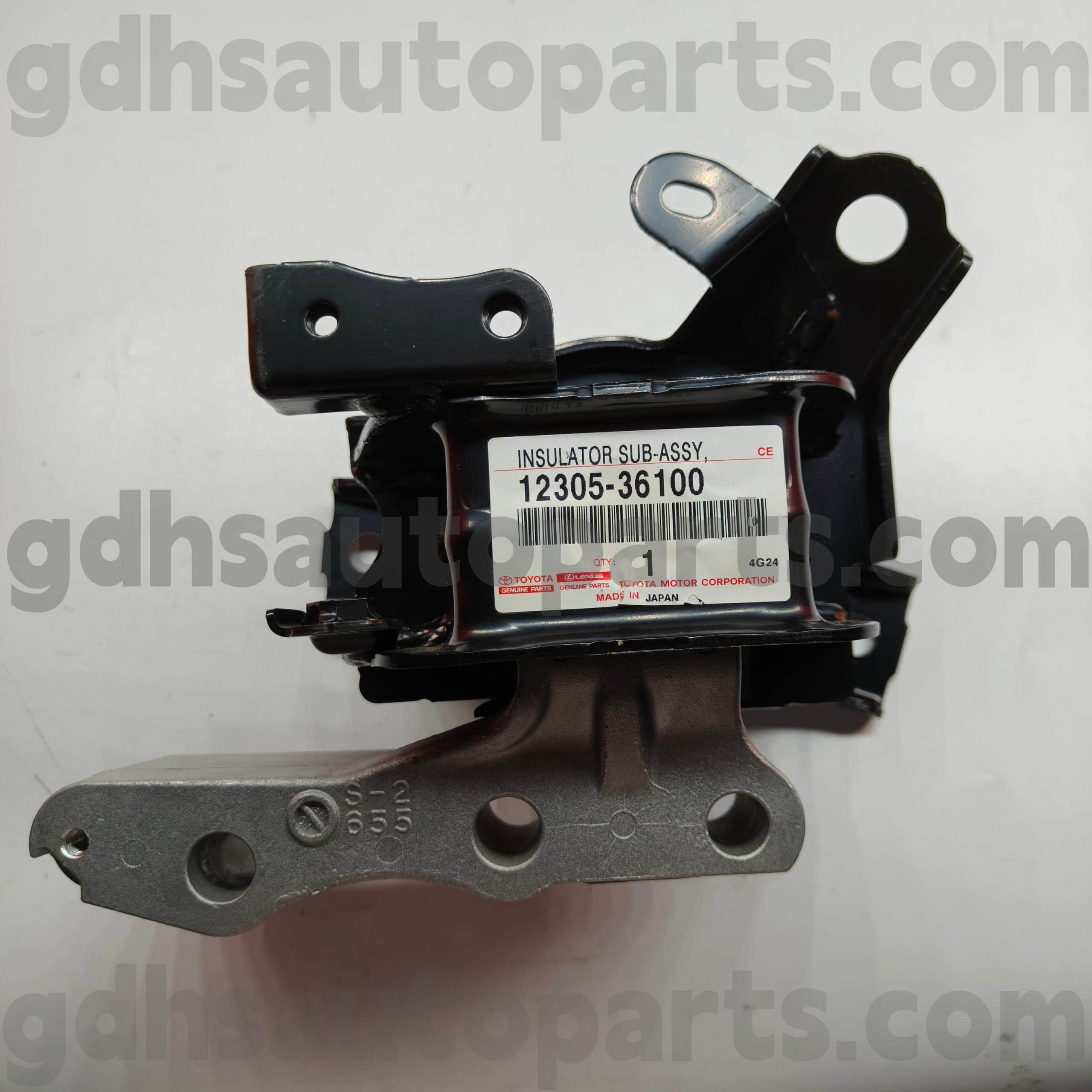 12305-36100 Toyota Orijinal Ehtiyat hissələri LEXUS RX450H/350200T Şassi NO.8ARFTS..AGL2# üçün sağ mühərrik dayağı