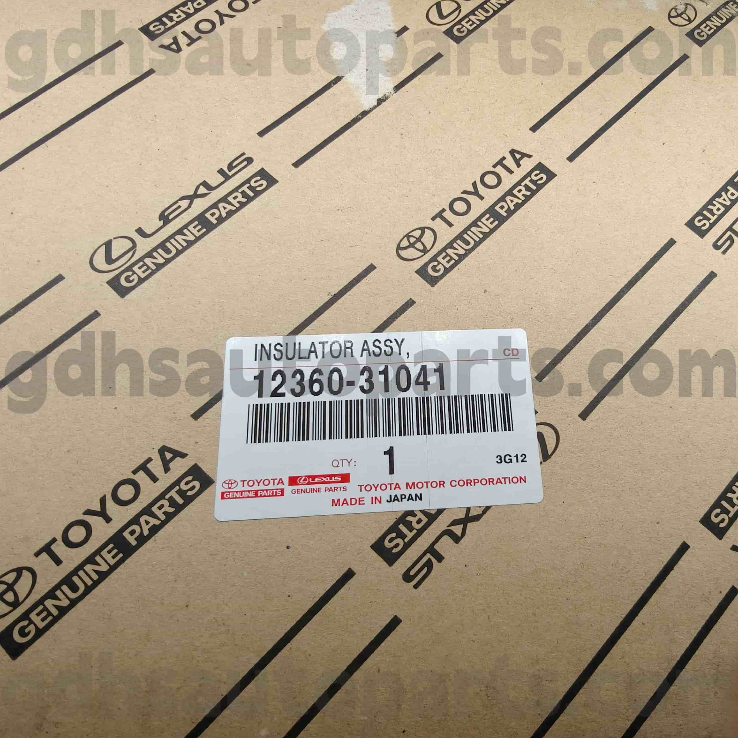 12360-31041 Toyota Orijinal Hissələri HIGHLANDER Şassi NO.2GRFE..GSU4# üçün Qabaq Mühərrik Daşıyıcısı