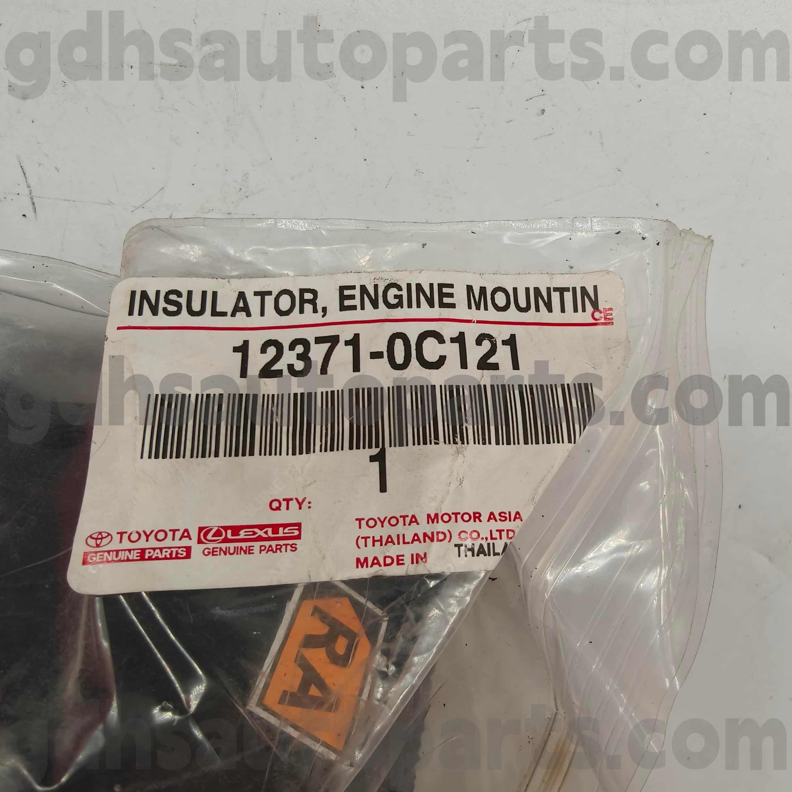 12371-0C121 Toyota Orijinal Ehtiyat hissələri Şassi NO.2TRFE..TGN26..4FC üçün keçid keçidi