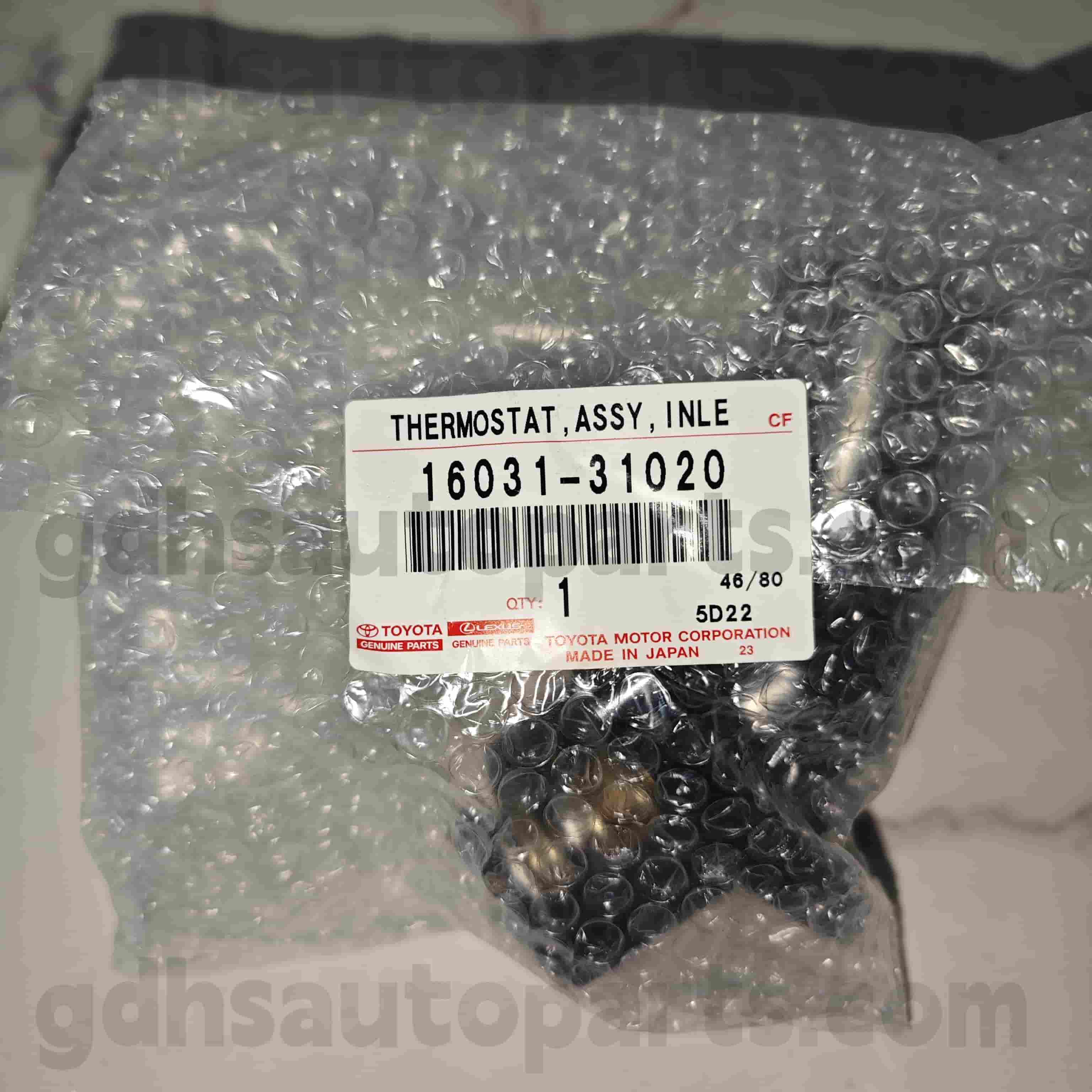 16031-31020 Toyota Orijinal hissələri Lexus GS30 / 35/43/430/460, Crown / Hybrid Chassis No. 3ghfe..grs202