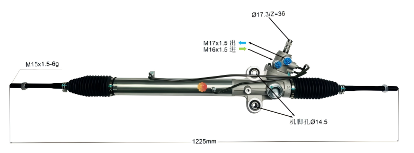 44200-26233 Avtomobil Sükanı