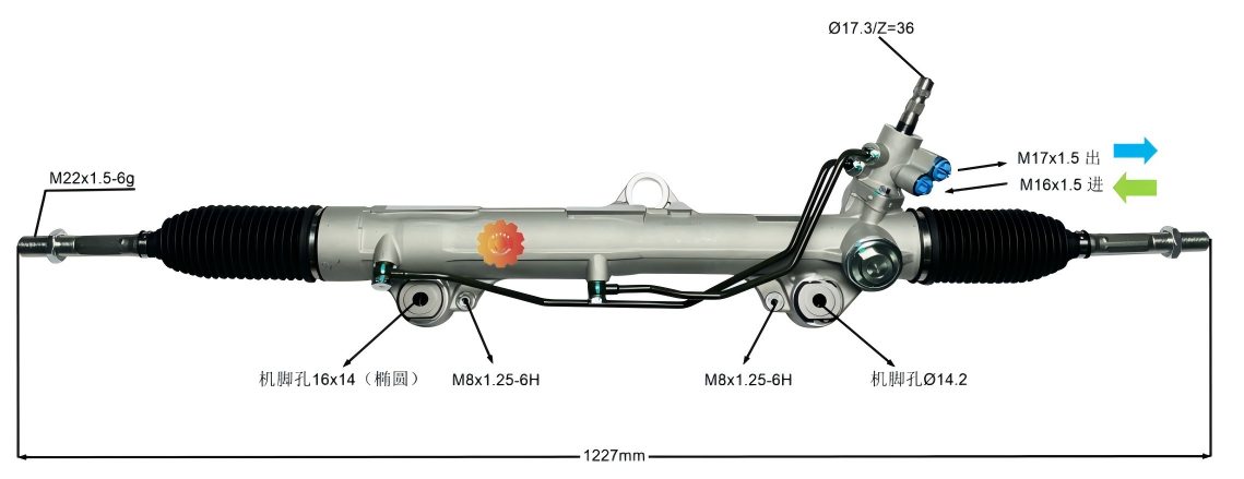 44200-60170 Avtomobil Sükanı