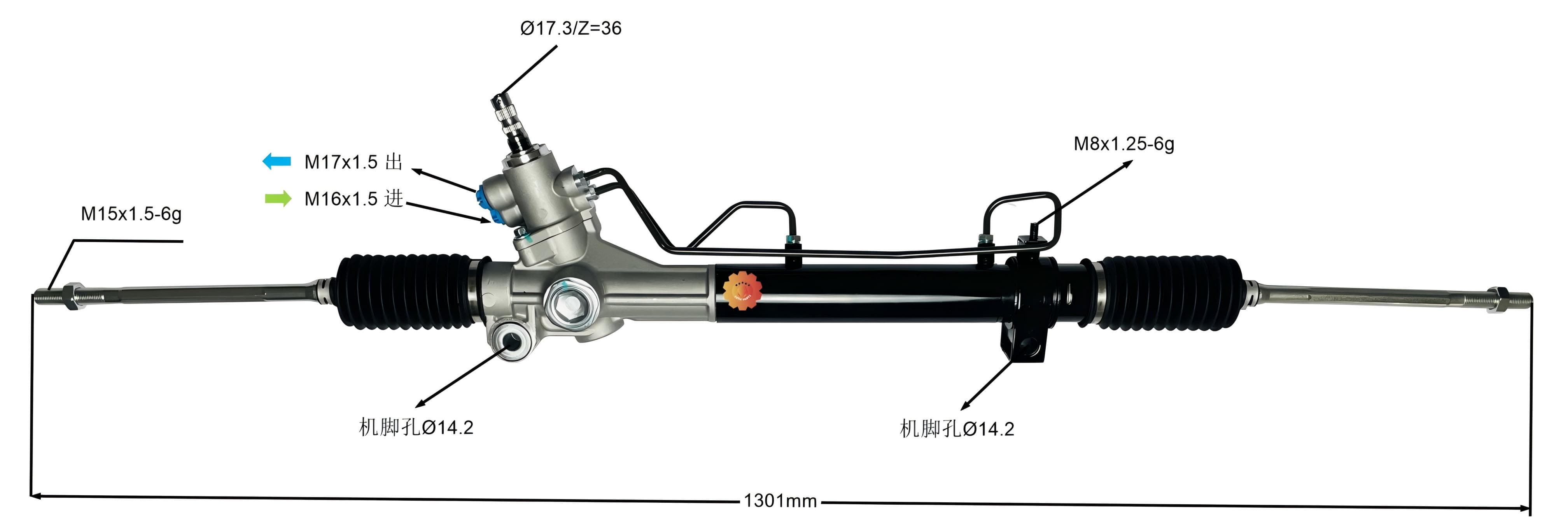 44250-08010 Avtomobil Sükanı