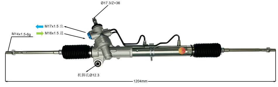 44250-20731 Avtomobil Sükanı