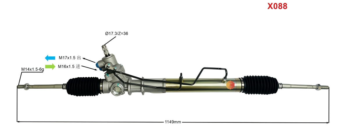 44250-22222 Aworks® avtomobil sükanı