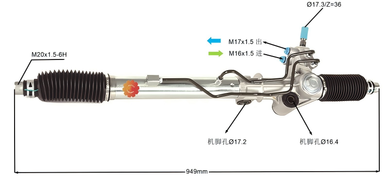 44250-60012 Avtomobil Sükanı
