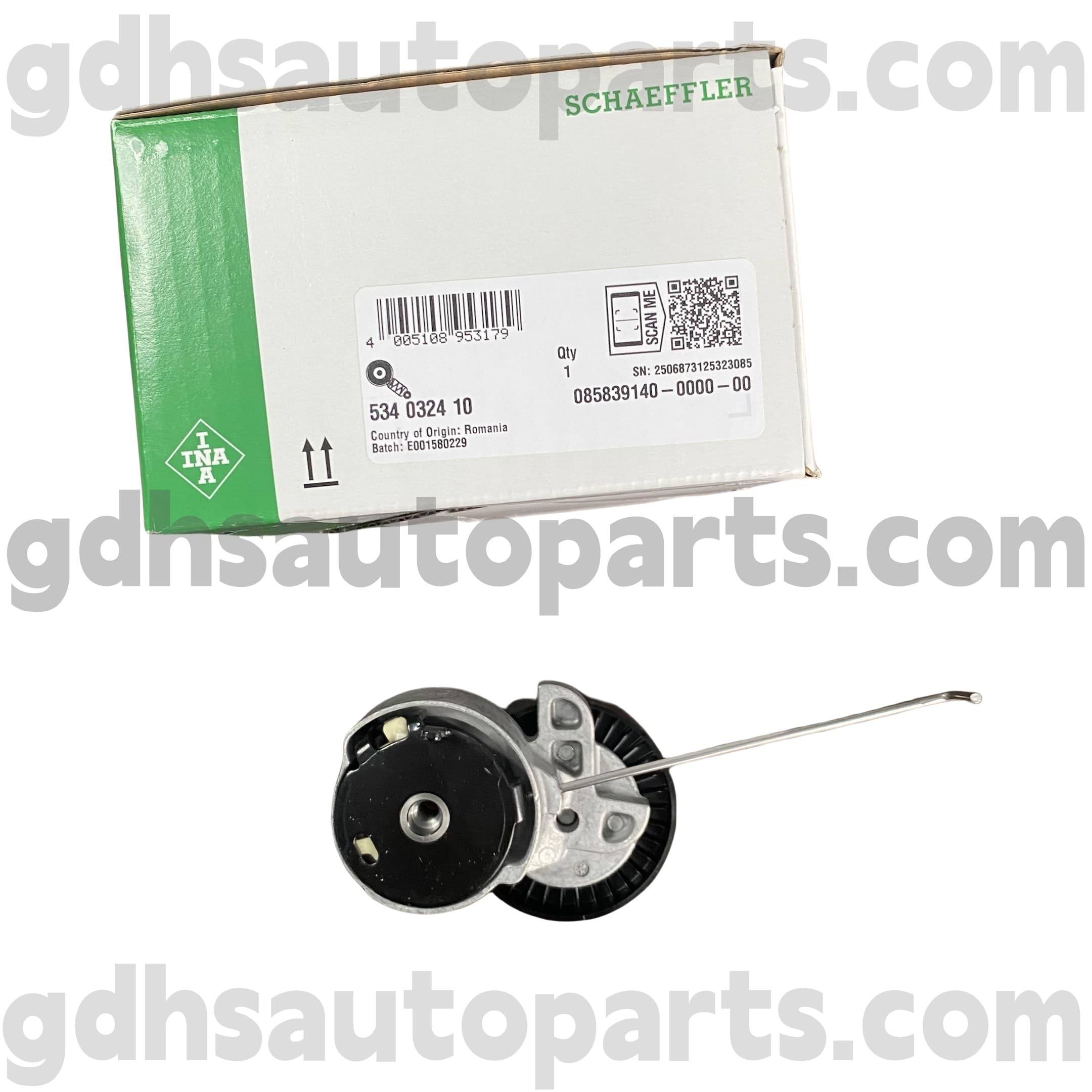 5340324100 Schaeffler Ina Land Rover Freelander 2 OE YOX üçün sürücü kəməri gərginliyi. Lr004667