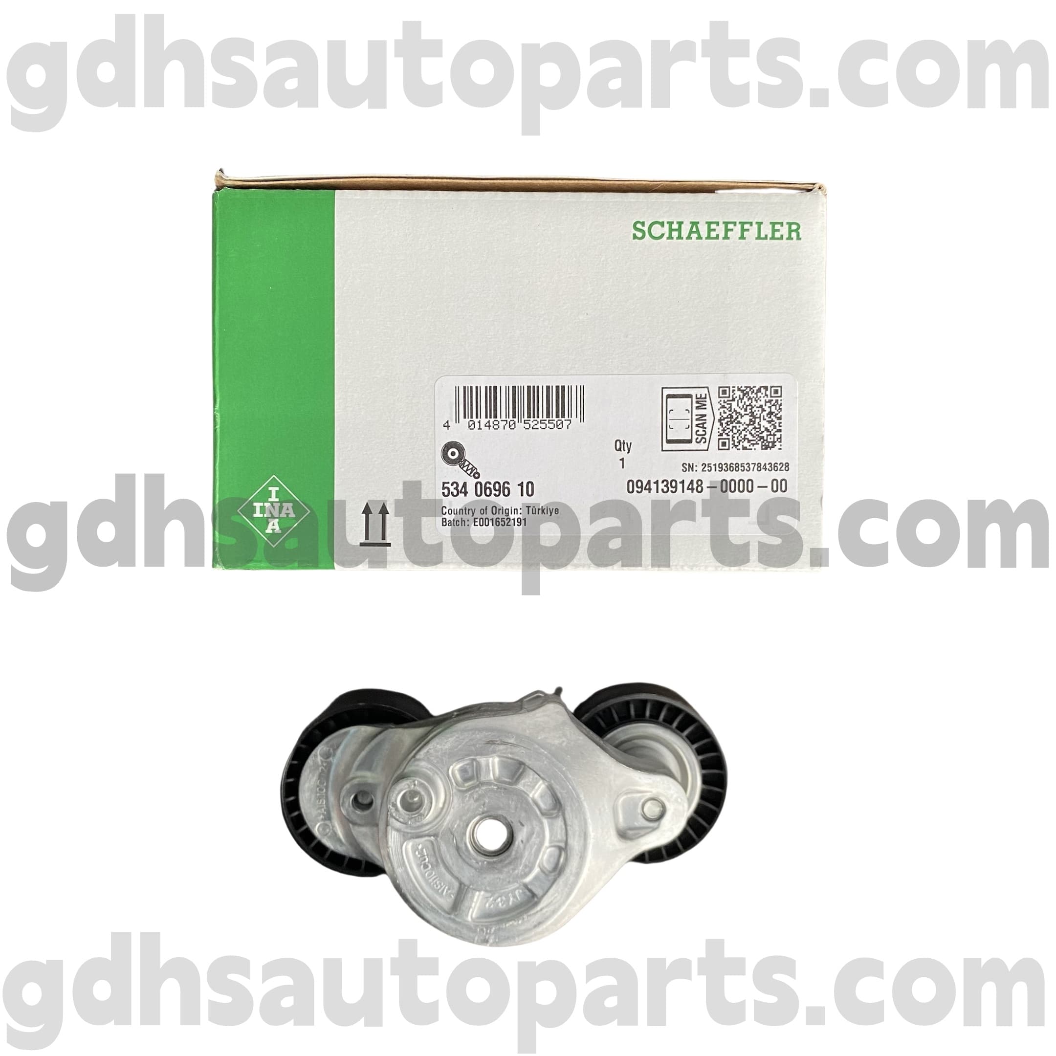 5340696100 Schaeffler INA Timing Kəmər Küləyi Külək, Rover Evoque, Discovery Sport, Land Rover Discovery 4 OE No.lr114017