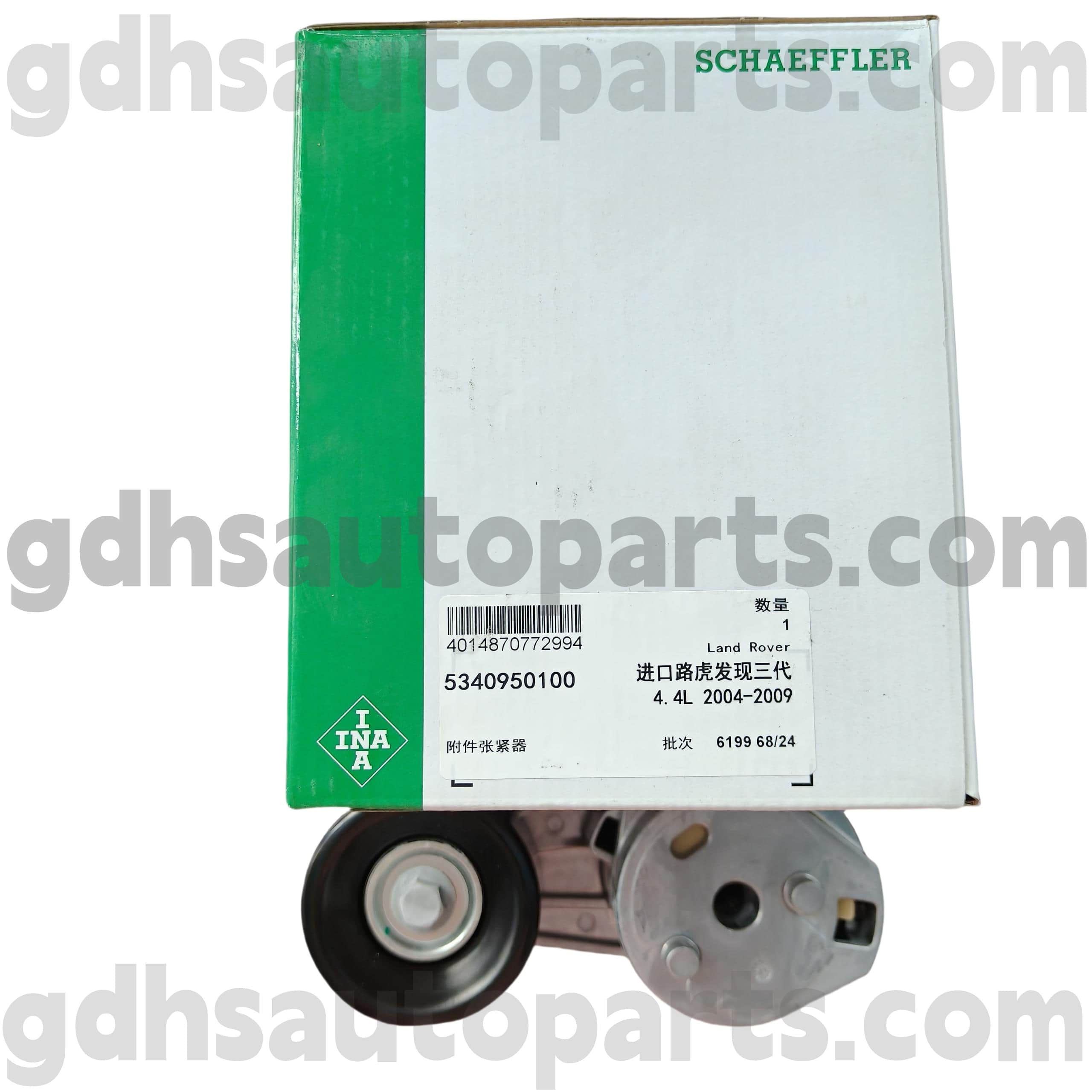 5340950100 Schaeffler Ina Range Rover Sport OE üçün Sürücü kəmər gərginliyi. Pqg500220