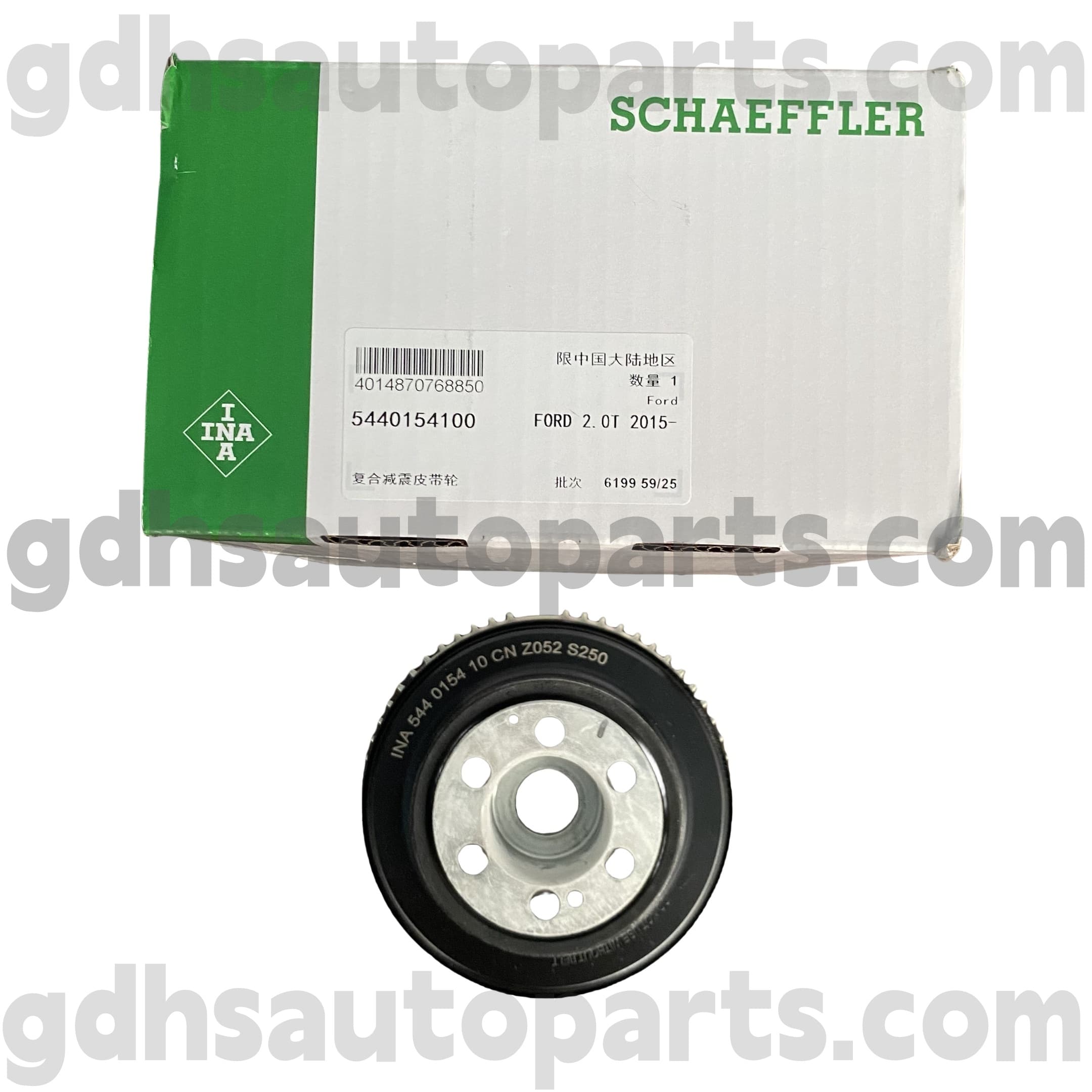 5440154100 Schaeffler Ina CrankShaft Timing Külək Pulley, Range Rover Sport, Range Rover Evoque, Discovery Sport Oe No.lr078547