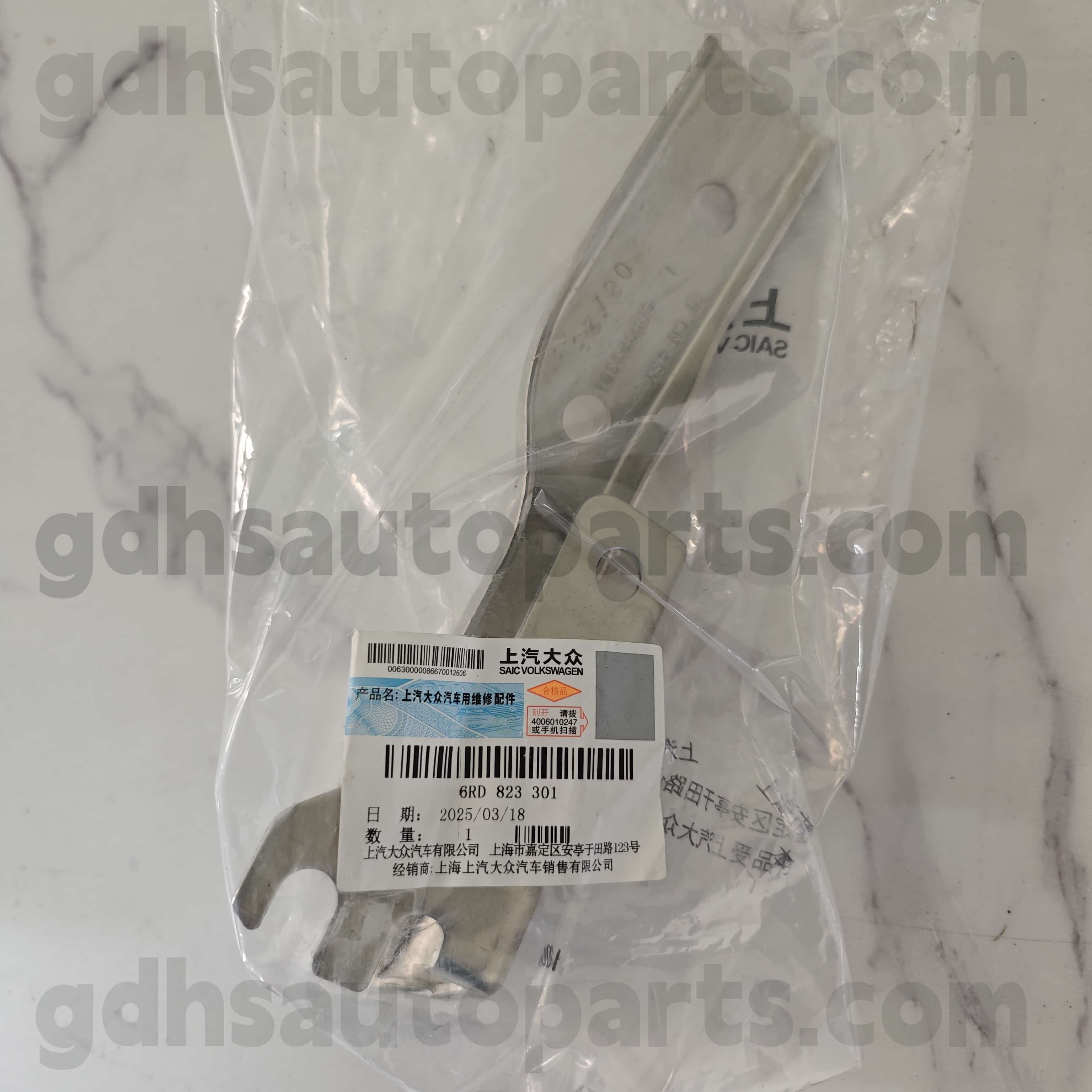 6-cı 823 301 Volkswagen Orijinal hissələri Volkswagen polo üçün başlıq menteşəsi