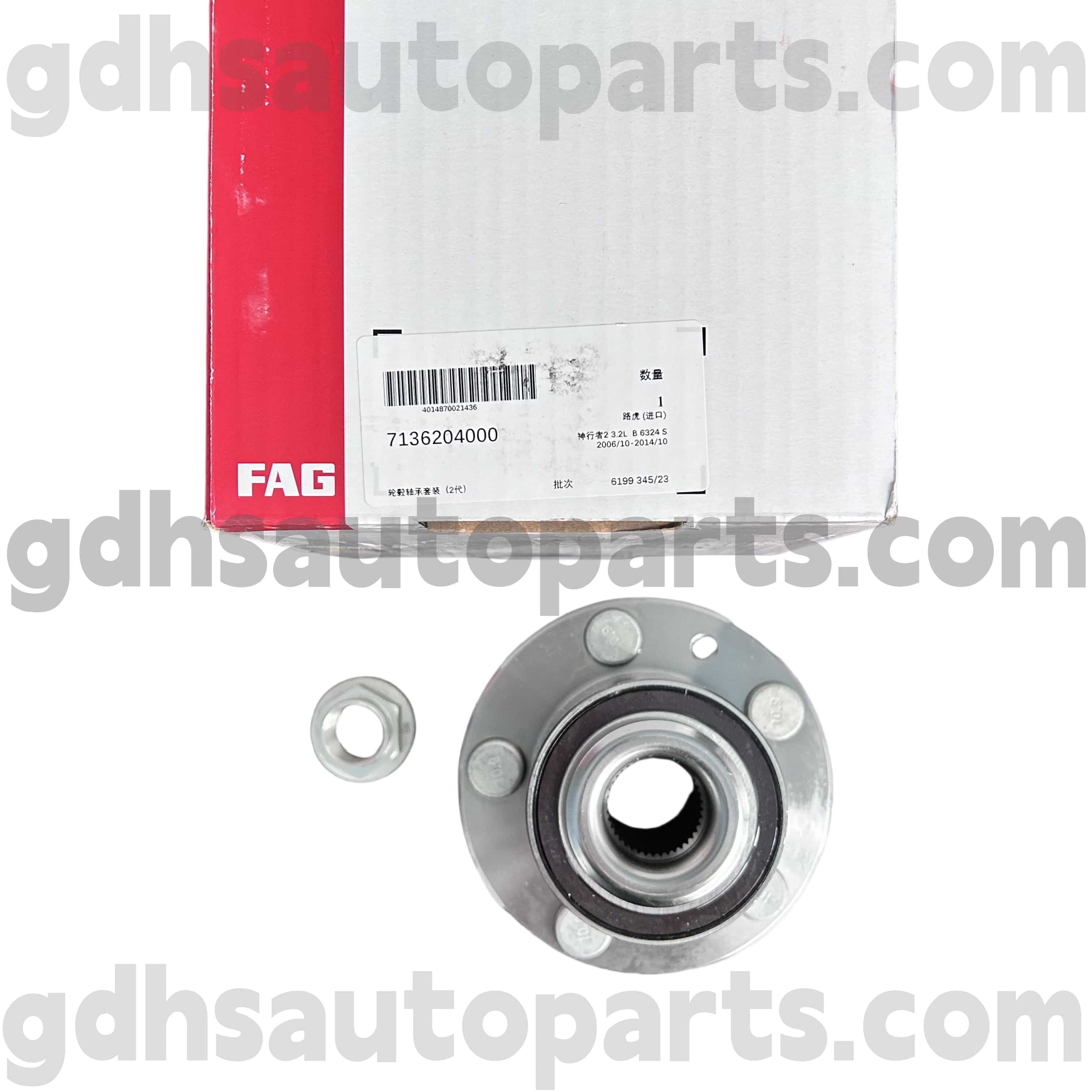 7136204000 Schaeffler Fag Land Rover Freelander 2 OE YOX ÜÇÜN ÖDƏNİŞSİZ HUB Lr003157