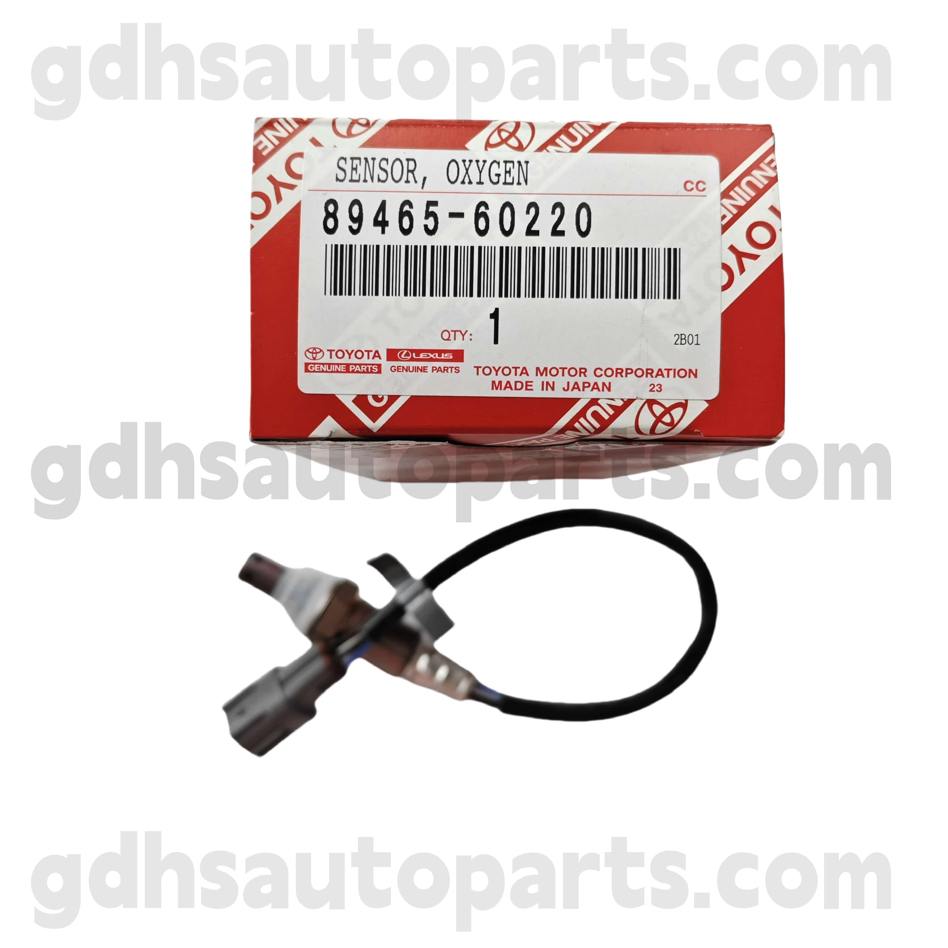 89465-60220 Toyota Orijinal hissələri Oksigen sensoru üçün Kruizer Prado, 4runner şassisi yoxdur. GRJ12 # .. Arl, GCC, Gen