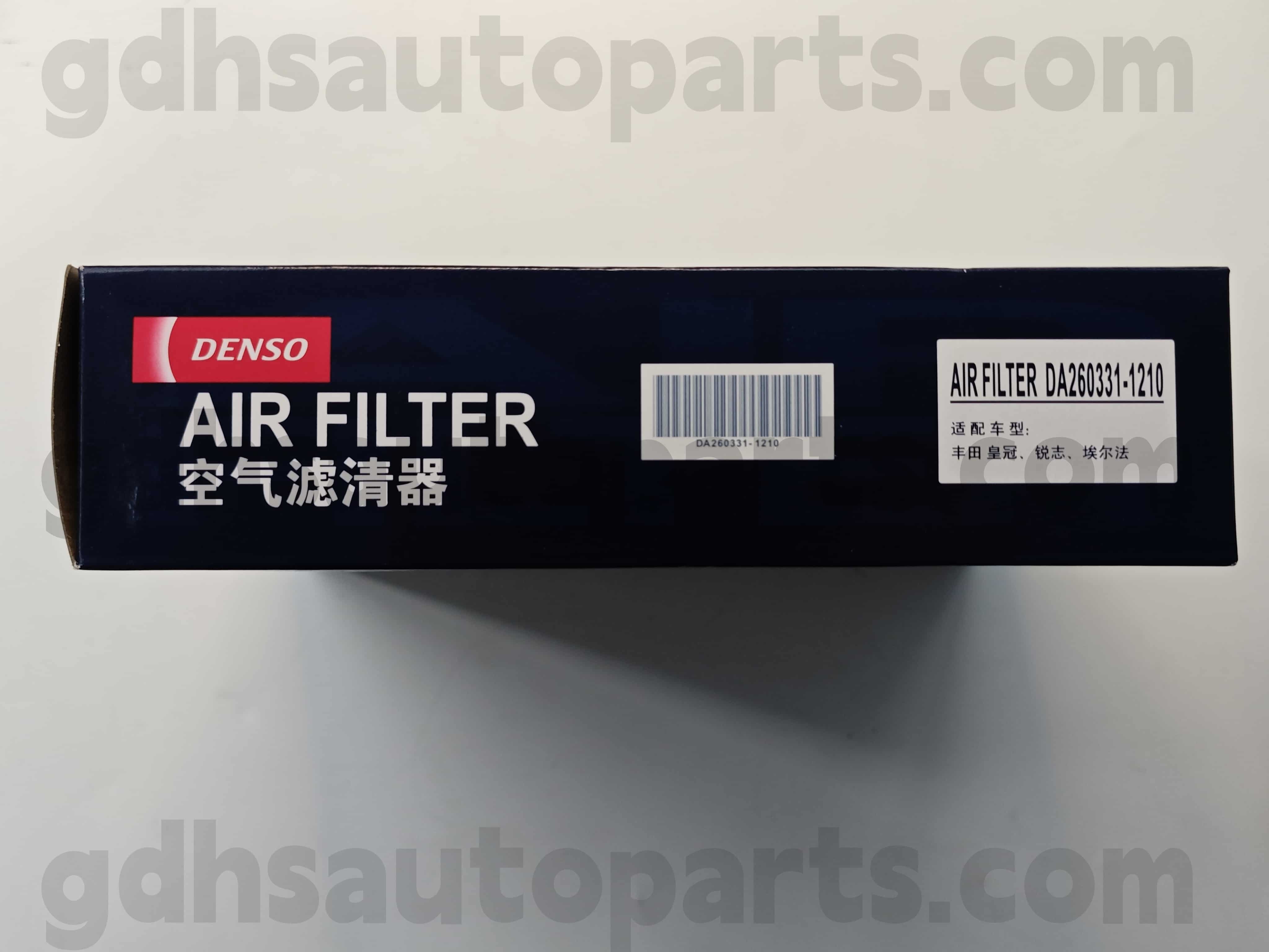 DA260331-1210 Toyota Orijinal hissələri Hava filtri OE No. 17801-AZF16